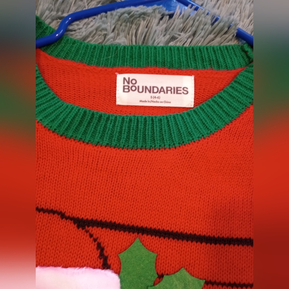 Festive Cat Christmas Sweater - Picture 4 of 7